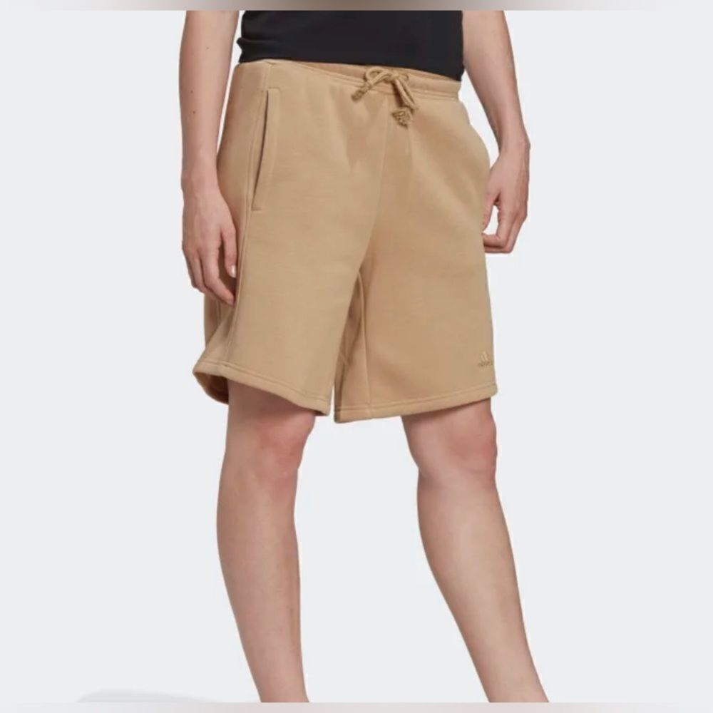 NWT Adidas Cotton Shorts - Tan-  Lg